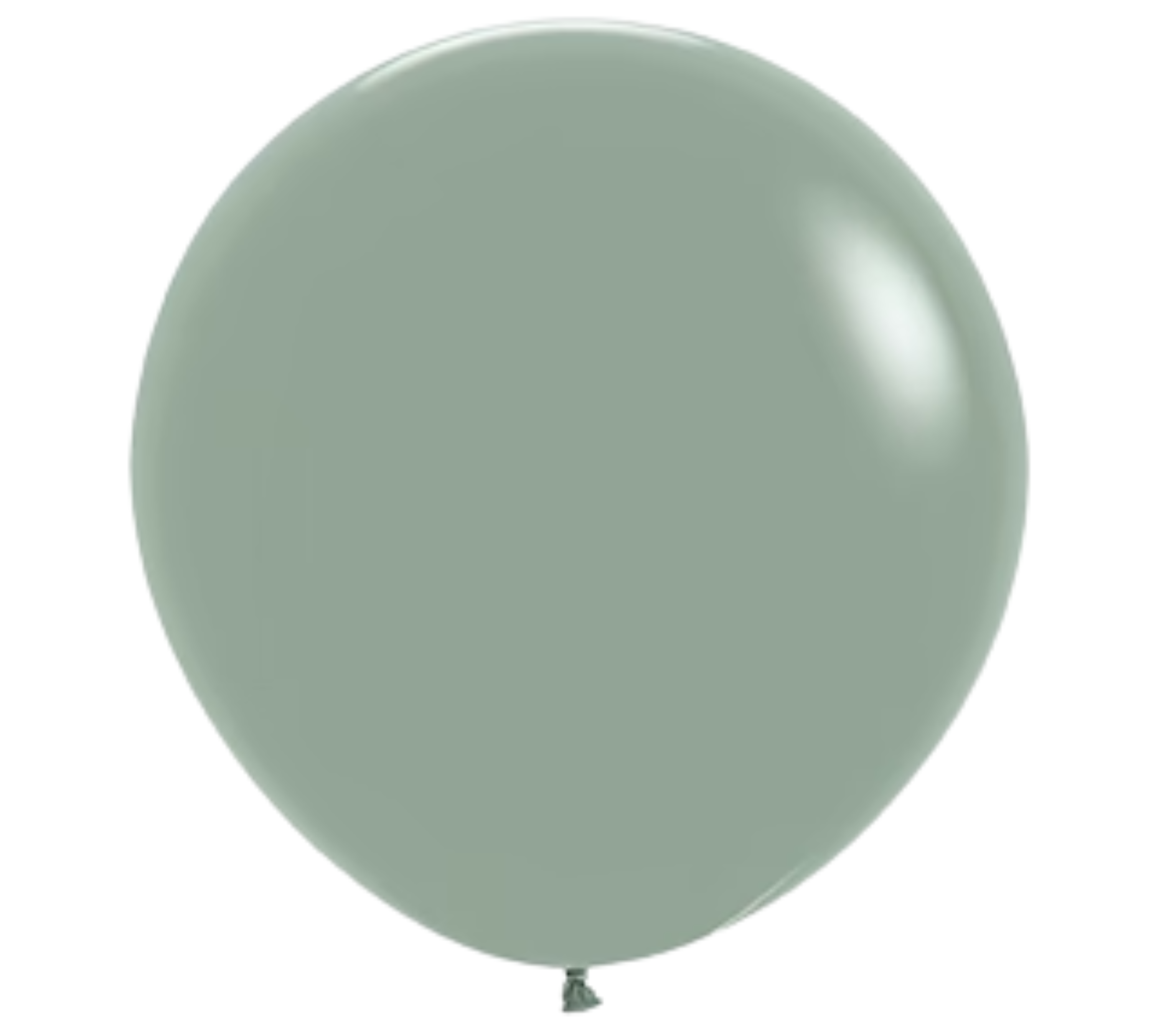 24" Sempertex Pastel Dusk Laurel Green Latex Balloons | 10 Count