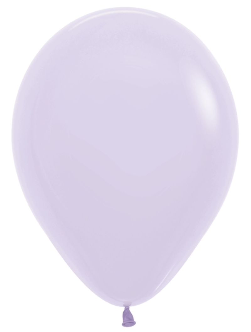 11" Sempertex Pastel Matte Lilac Latex Balloons | 100 Count