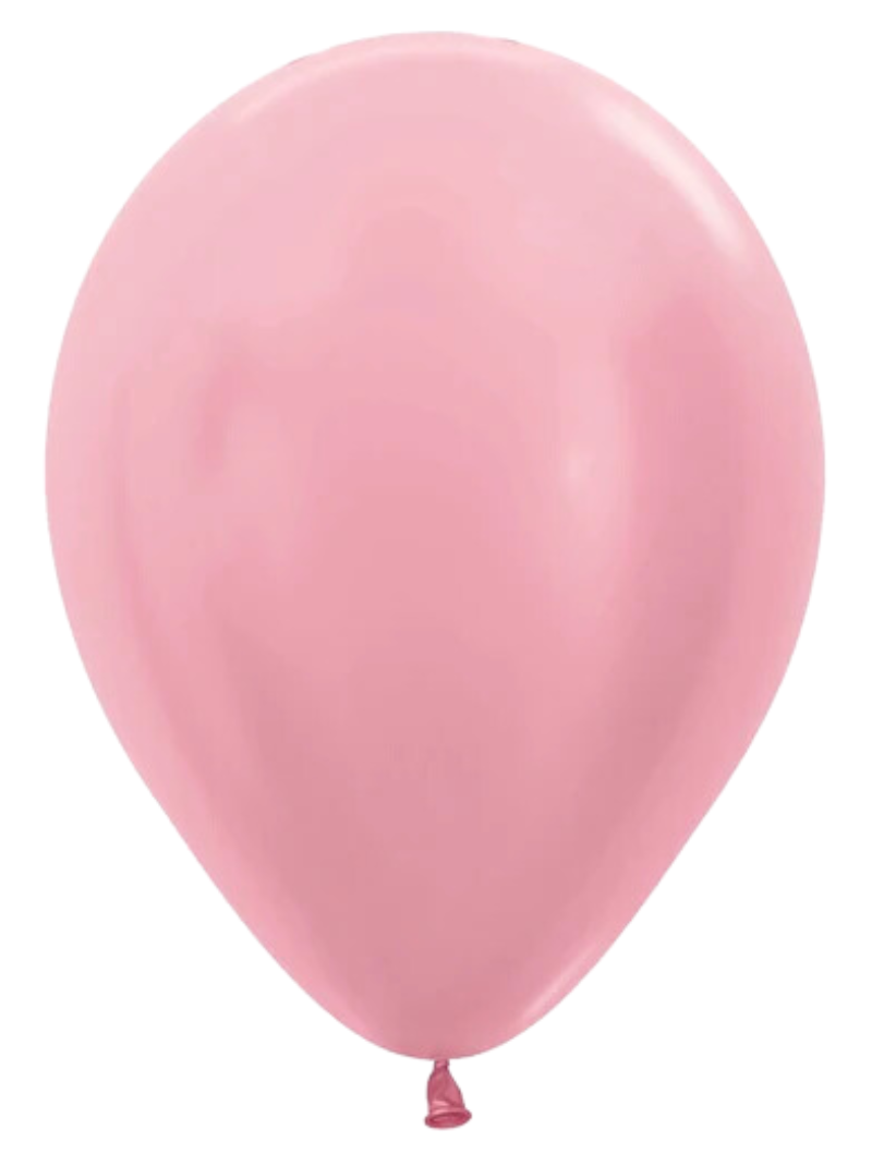 5" Sempertex Satin Pearl Pink Latex Balloons | 100 Count