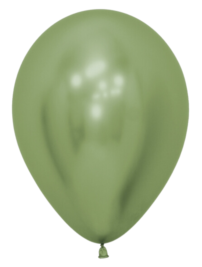 5" Sempertex Reflex Key Lime Latex Balloons | 100 Count