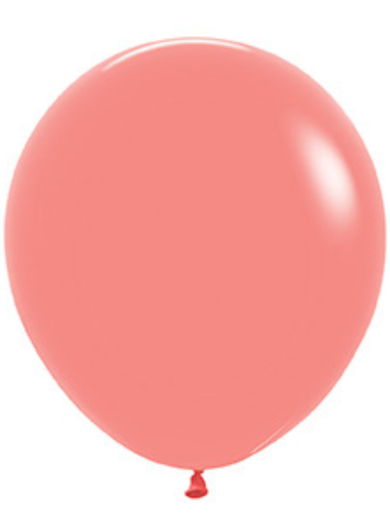 18" Sempertex Deluxe Tropical Coral Latex Balloons | 25 Count