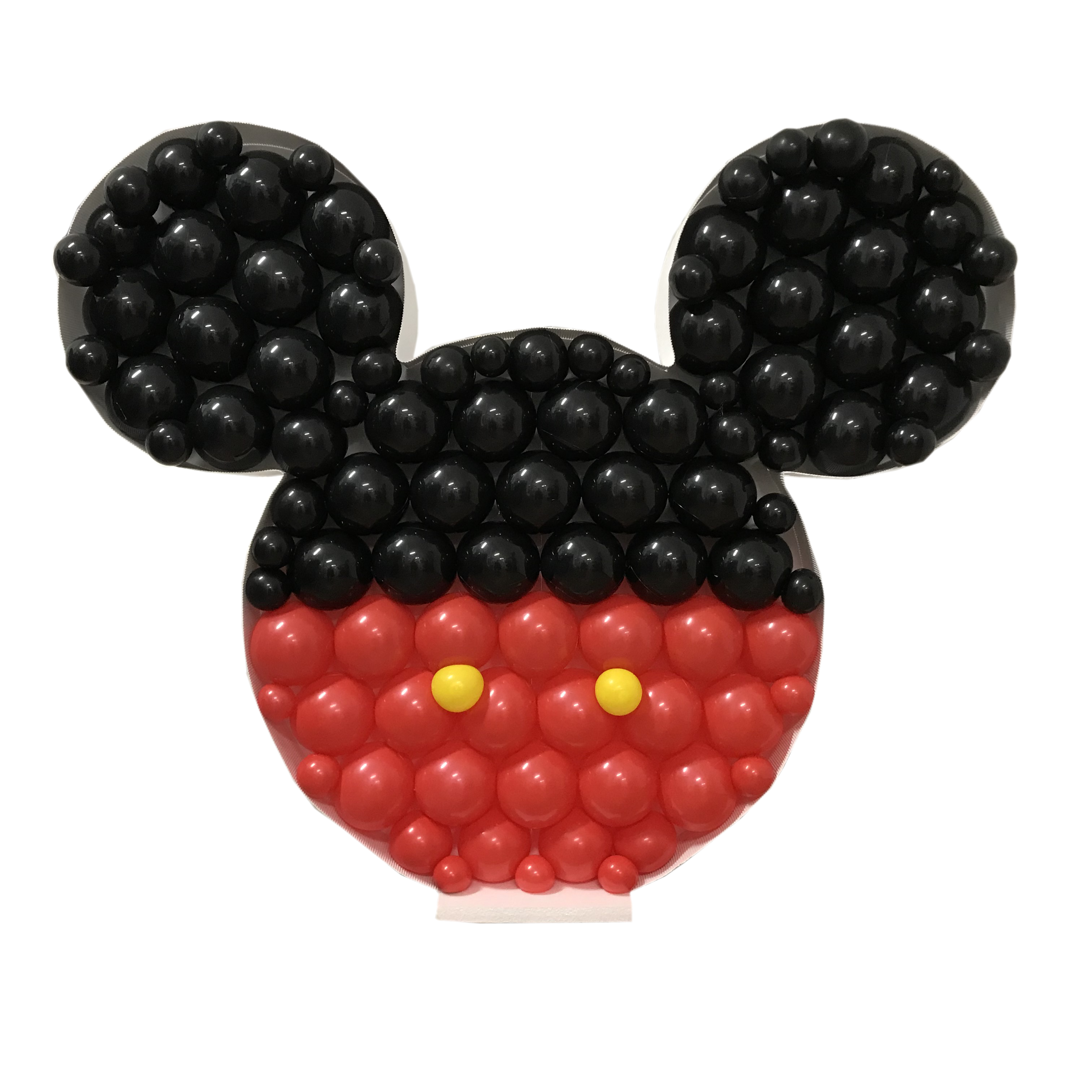 47" DIY Mouse Head Mosaic Balloon Frame - 47" x 39" | Balloons Not Included
