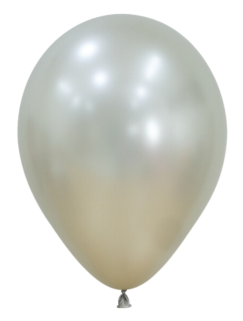 11" Sempertex Silk Cream Pearl Latex Balloons | 50 Count