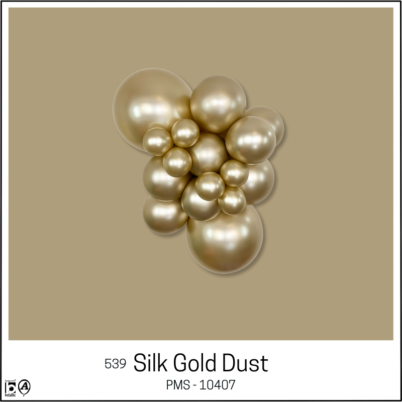 18" Sempertex Silk Gold Dust Pearl Latex Balloons | 25 Count