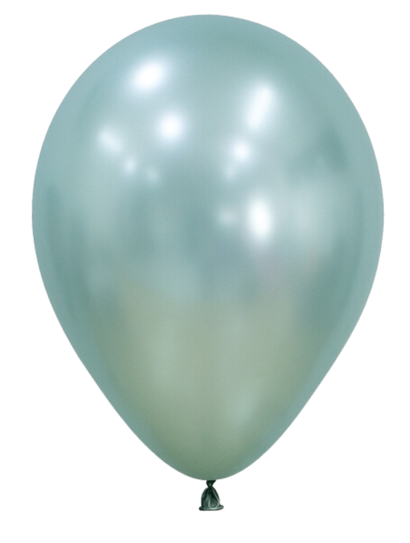 11" Sempertex Silk Cool Mint Latex Balloons | 50 Count