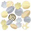 Pegatinas de cinta de papel de aluminio Spirit 50 ct.