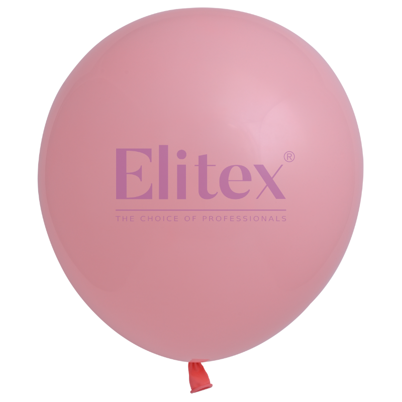 6" Elitex Strawberry Smoothie Round Latex Balloons | 50 Count