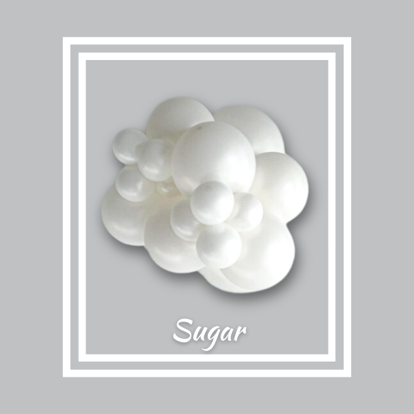 11" TUFTEX Metallic Pearlized Sugar Latex Balloons | 100 Count