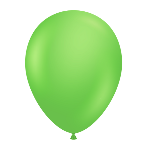 5" TUFTEX Lime Green Latex Balloons | 50 Count