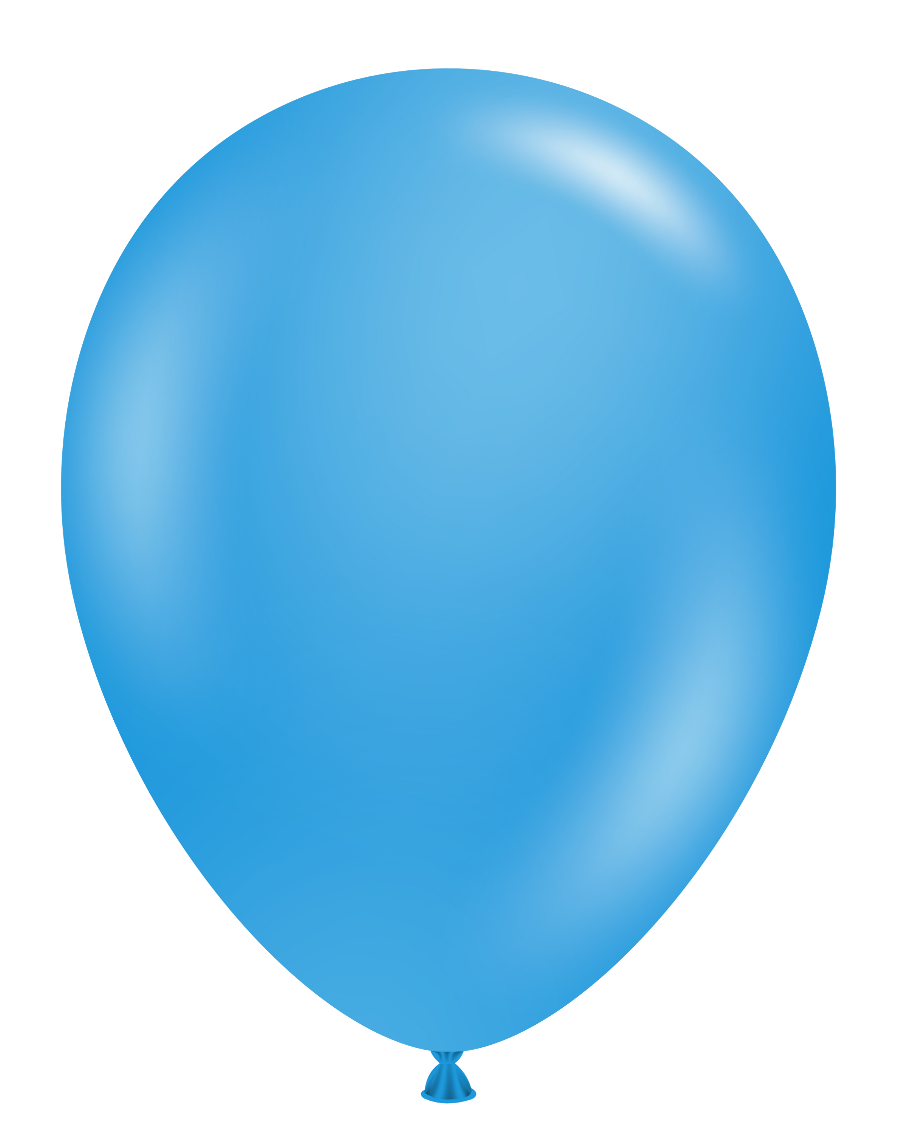 17" TUFTEX Blue Latex Balloons | 50 Count