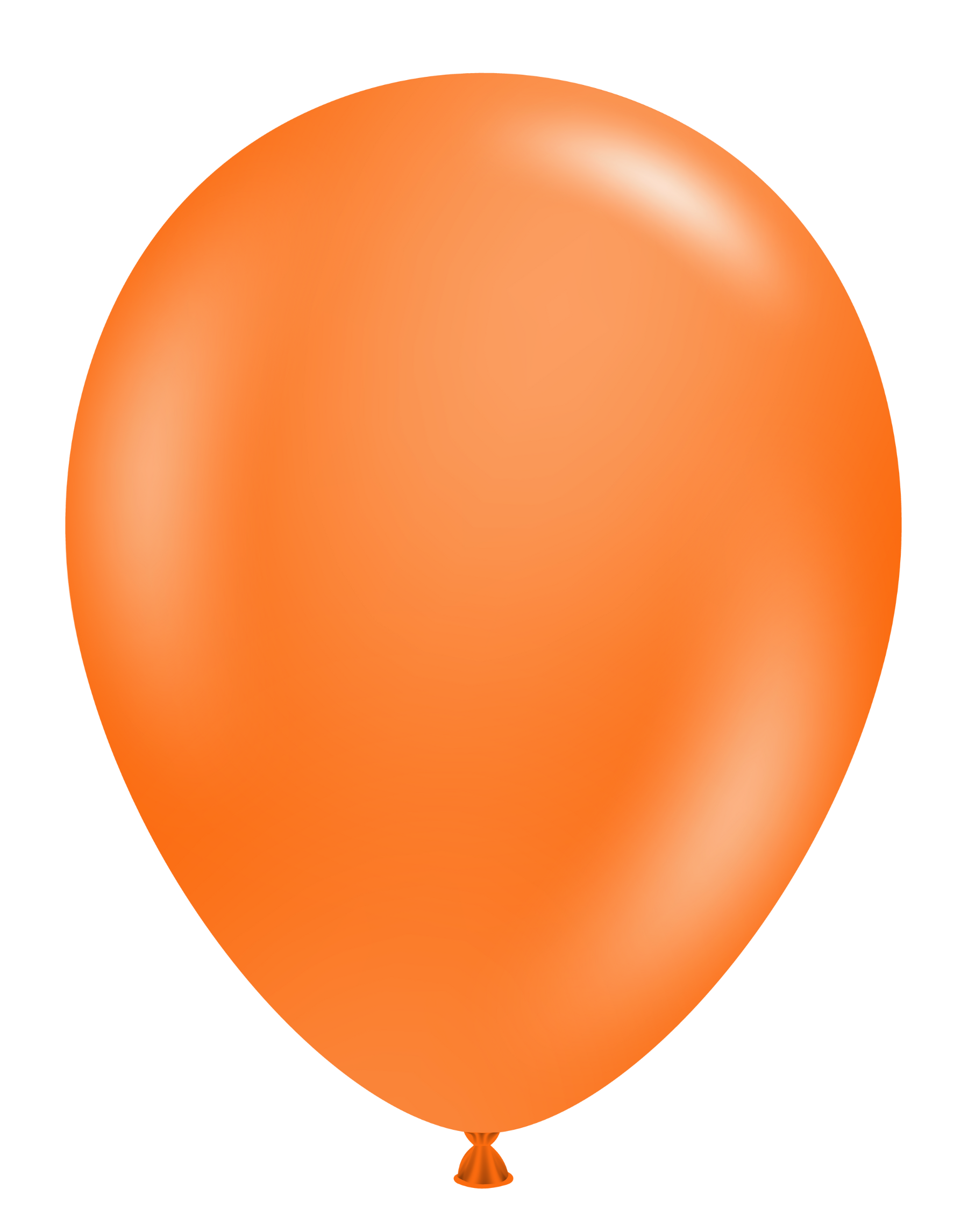 11" TUFTEX Orange Latex Balloons | 100 Count