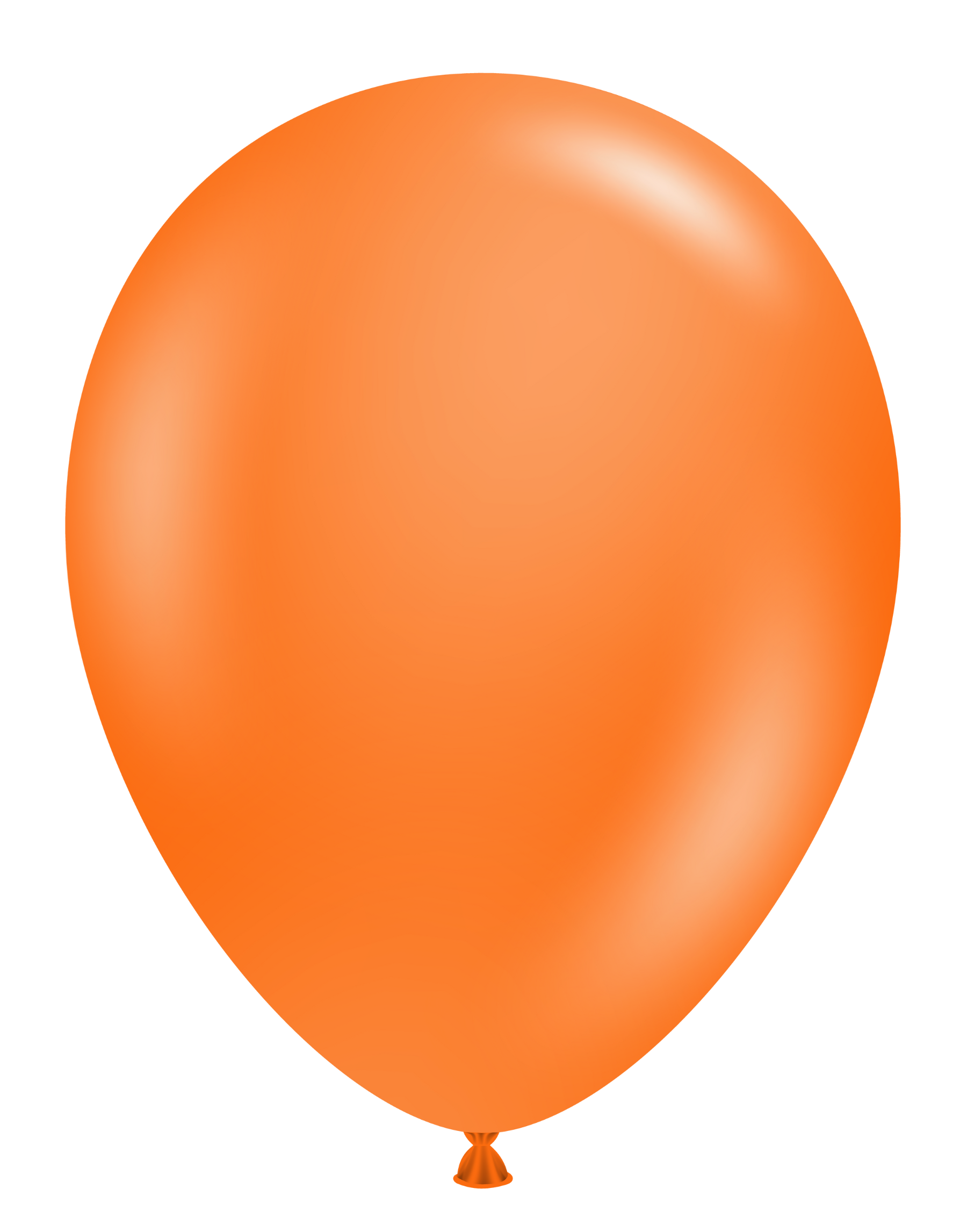 17" TUFTEX Orange Latex Balloons | 72 Count