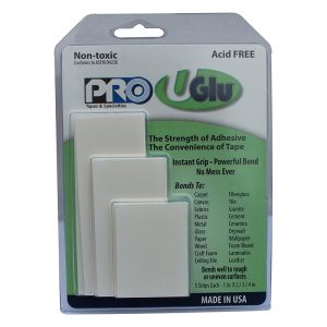 Pro Tapes UGlu® 200 Strips Family Pack - 3 Sizes | 15 Strips