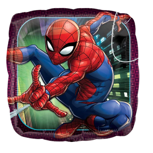 18" Spider-Man Animated Foil Balloon | Buy 5 Or More Save 20%