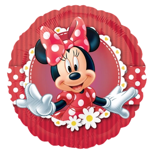 18" Mad About Minnie Mouse Foil Balloon | Buy 5 Or More Save 20%