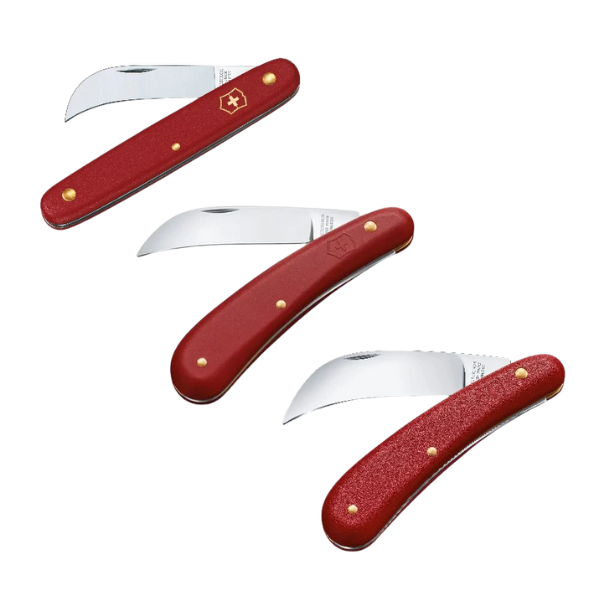 Victorinox Pruning Knife - Curved Blade | 3 Sizes - 1 Count