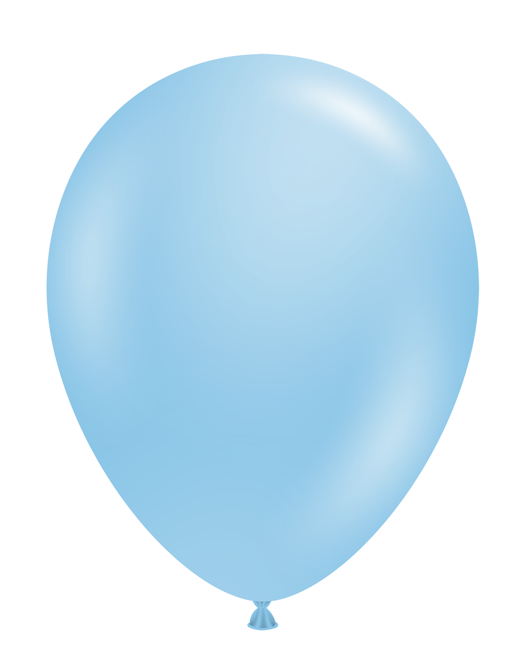 17" TUFTEX Baby Blue Latex Balloons | 50 Count
