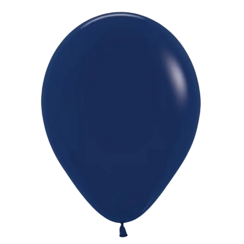 11" Sempertex Fashion Navy Latex Balloons | 100 Count