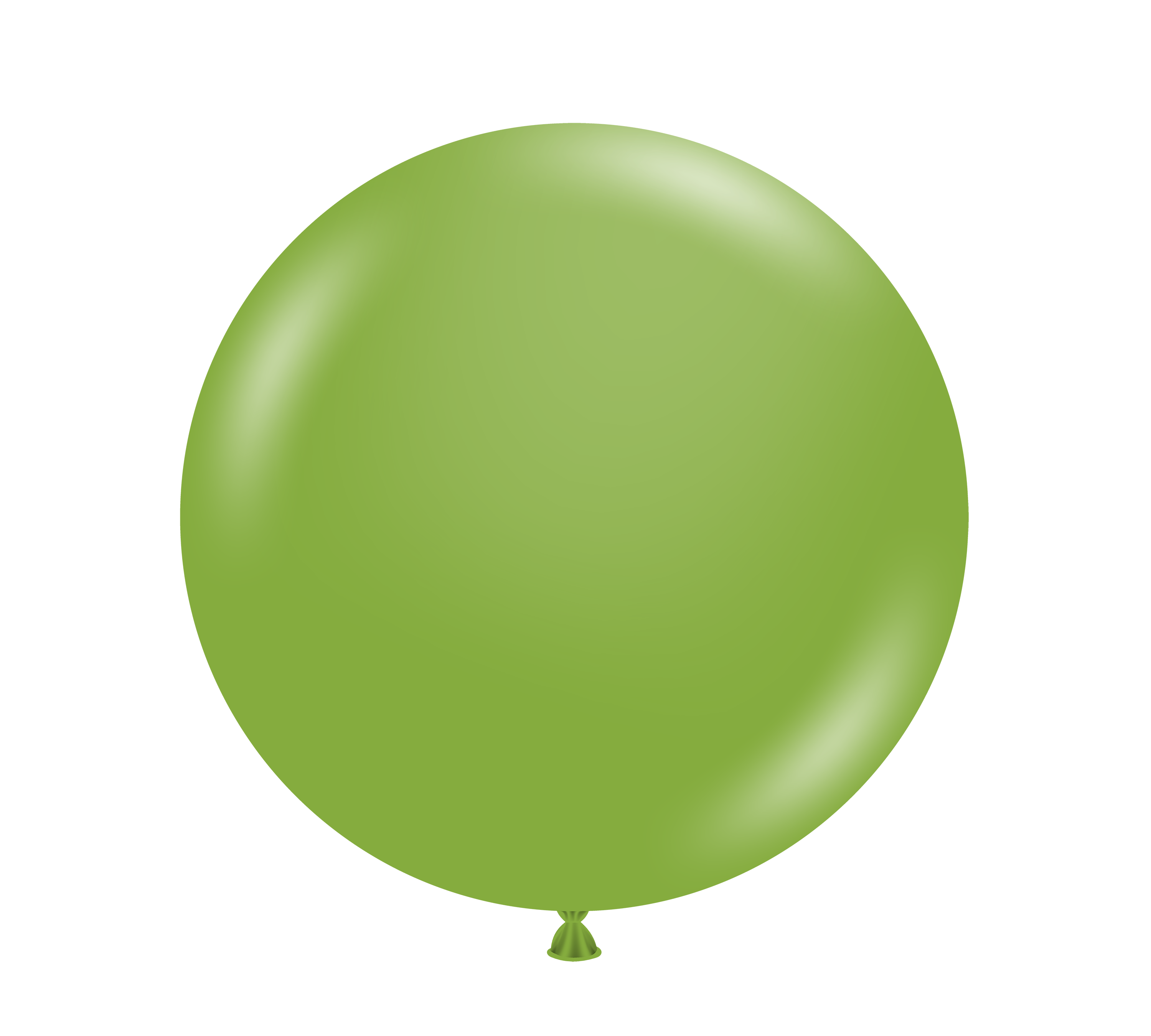 24" TUFTEX Fiona - Green Latex Balloons | 25 Count
