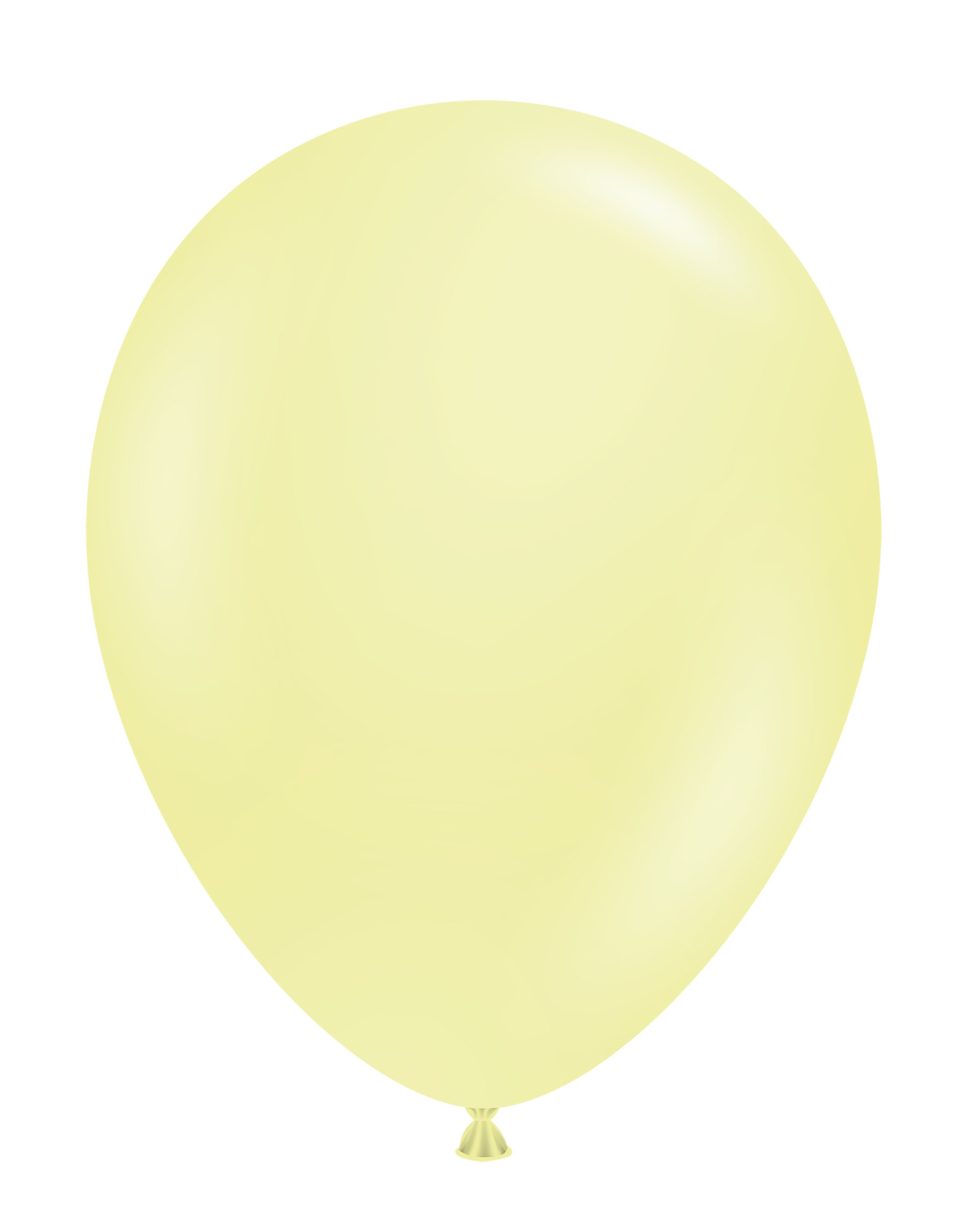 17" TUFTEX Lemonade - Pastel Yellow Latex Balloons | 72 Count