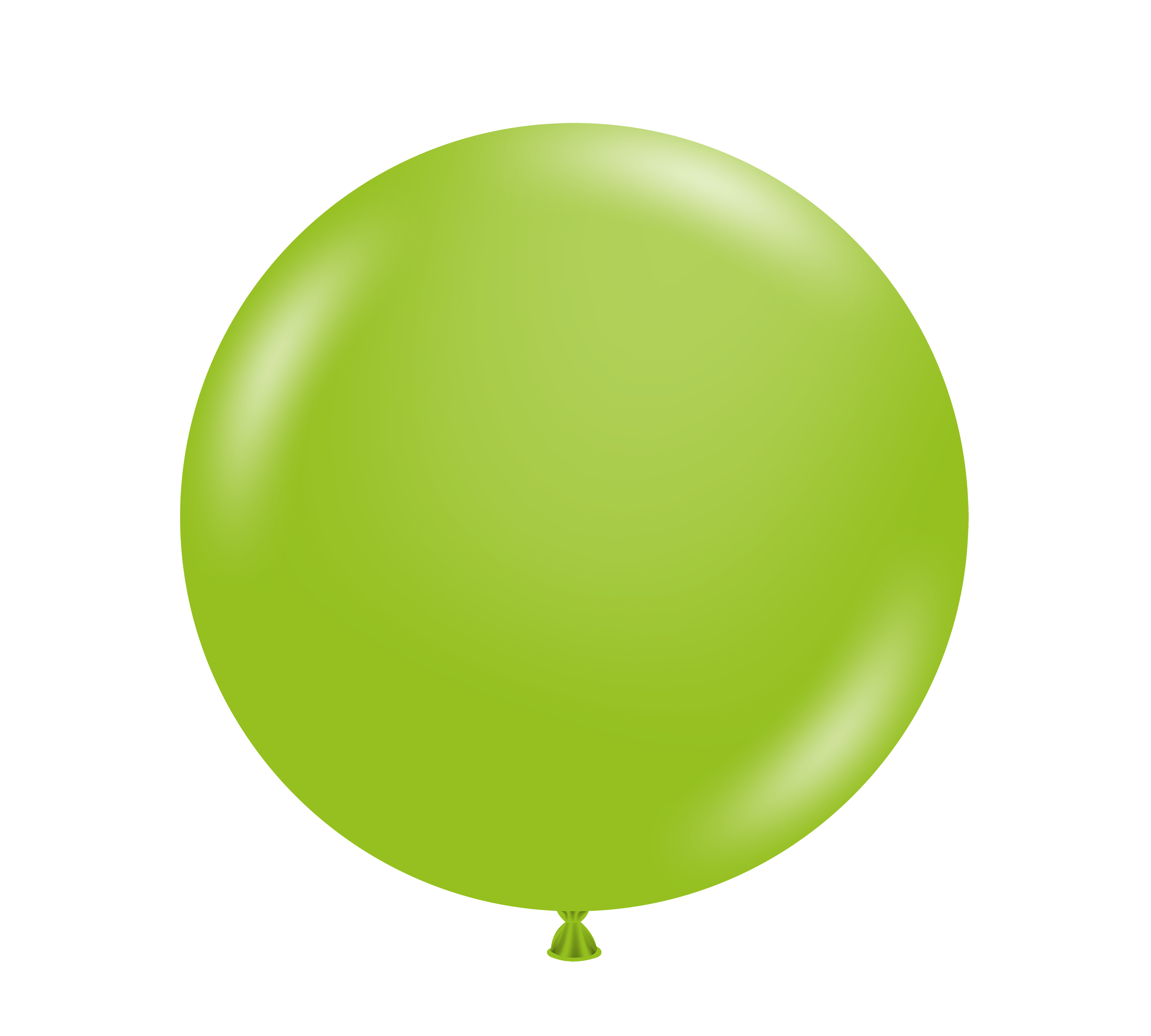 36" TUFTEX Lime Green Latex Balloons - 3 Foot Giant | 2 Count