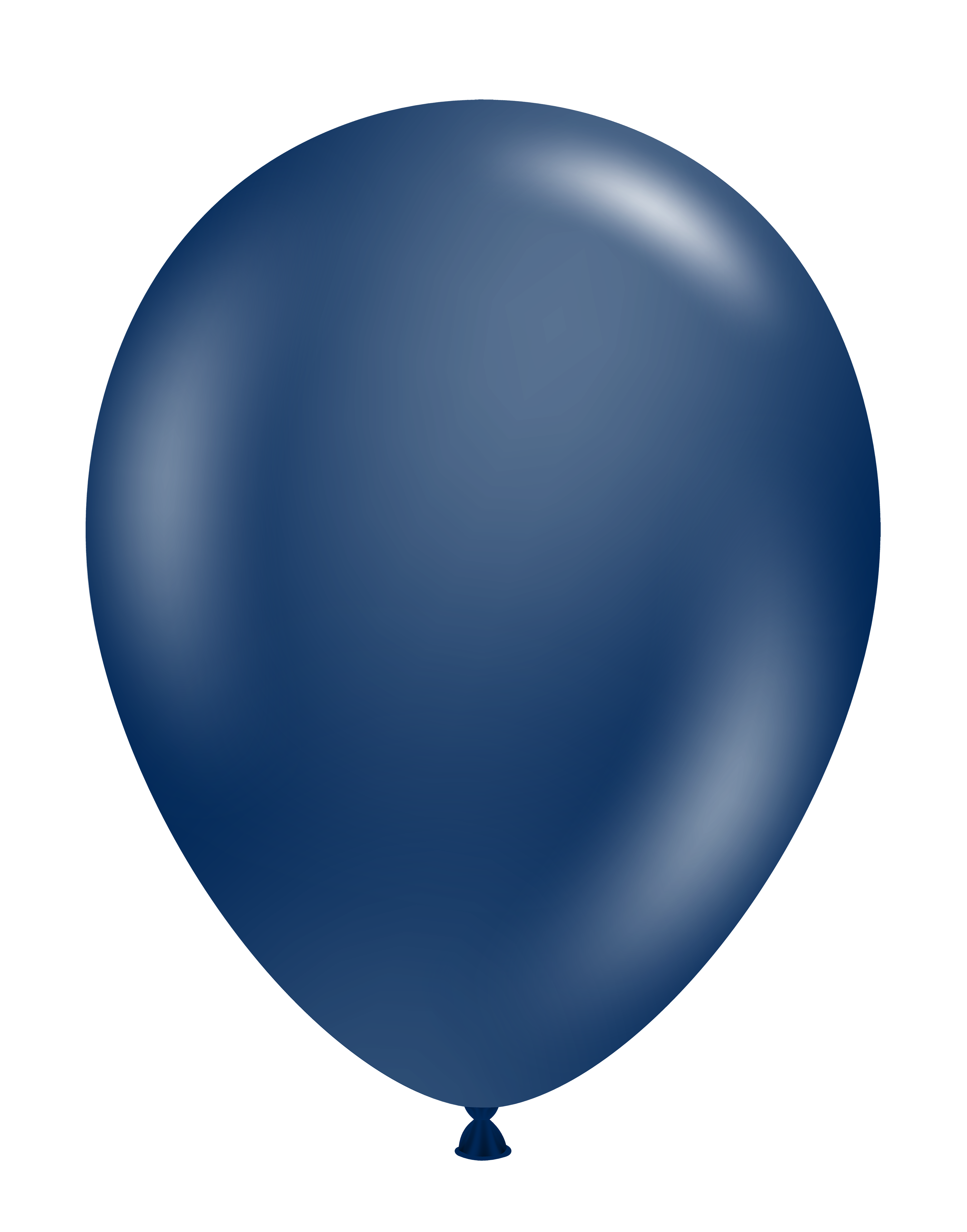 17" TUFTEX Metallic Pearlized Midnight Blue Latex Balloons | 50 Count