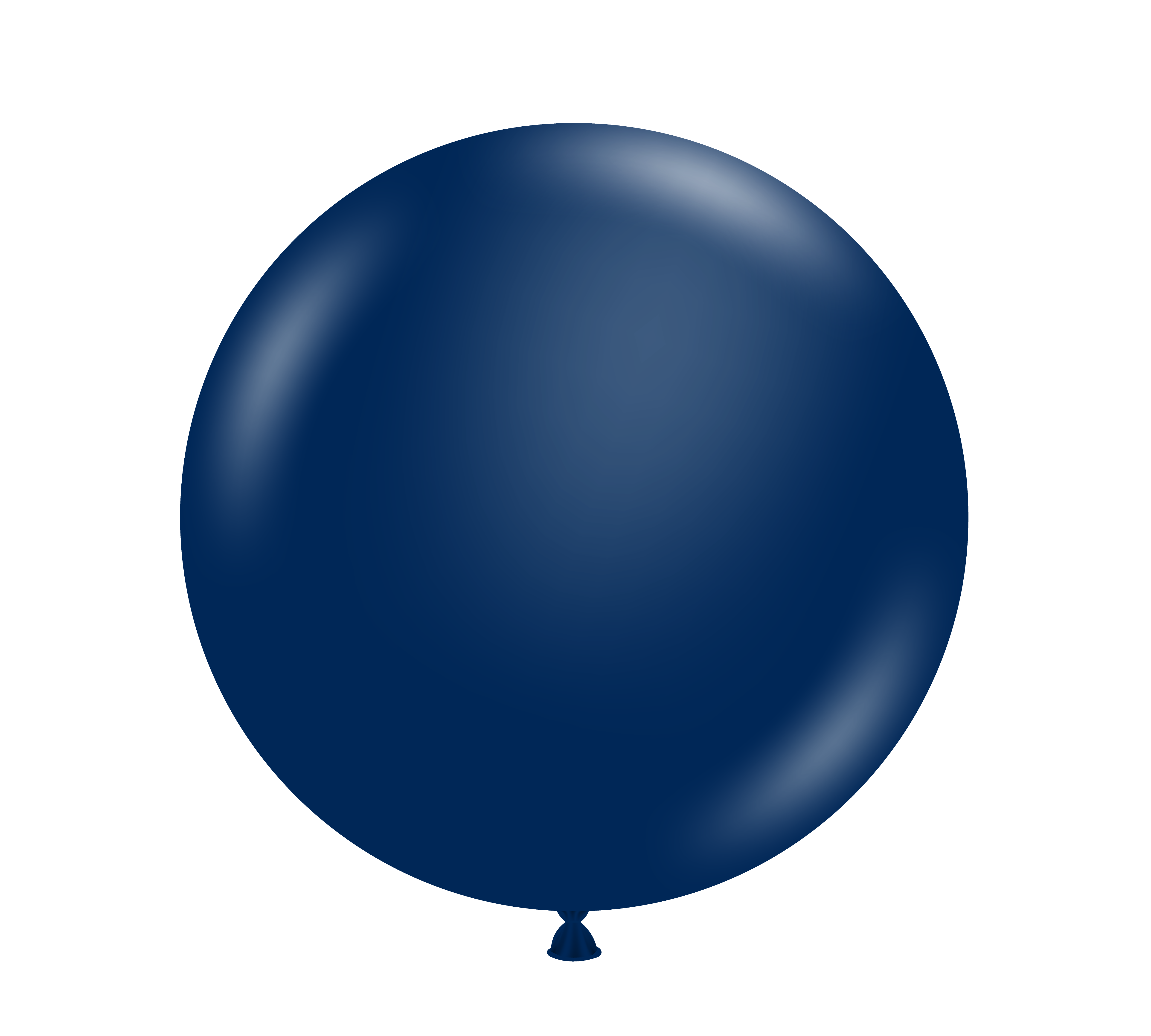 24" TUFTEX Metallic Pearlized Midnight Blue Latex Balloons | 25 Count