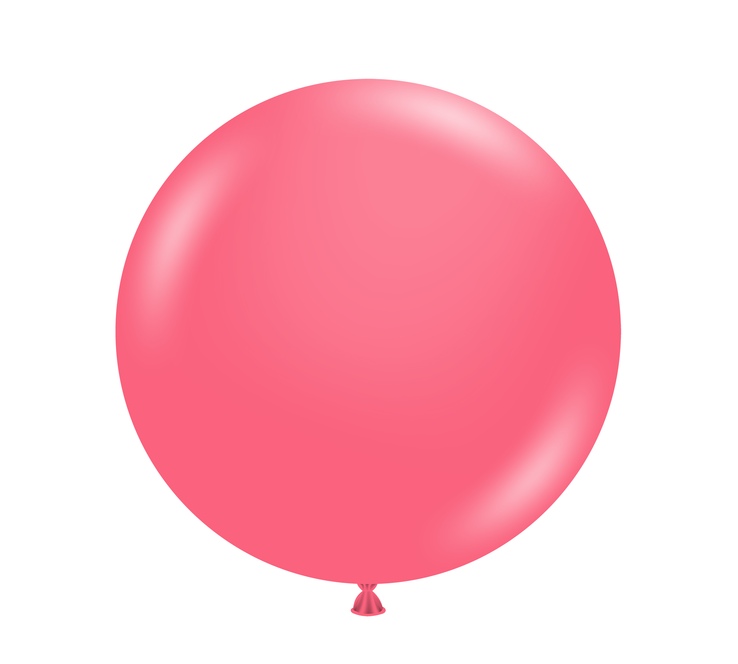 36" TUFTEX Taffy - Coral Pink Latex Balloons - 3 Foot Giant | 2 Count