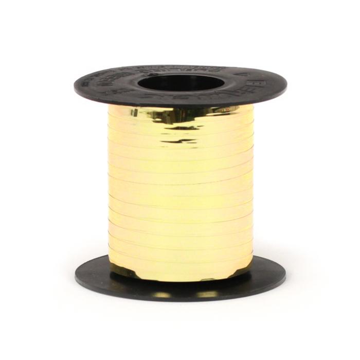 3/16" Offray Shimmer Metallic Uncrimped Curling Ribbon - 3/16" Wide x 500 Yards Long | 1 Spool
