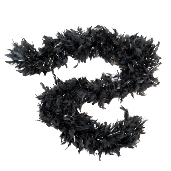 5' Feather Boas Chandelle Lurex Line | 1 Count