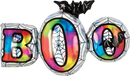 35" Iridescent Boo Foil Balloon (WSL) | Clearance - Final Sale!