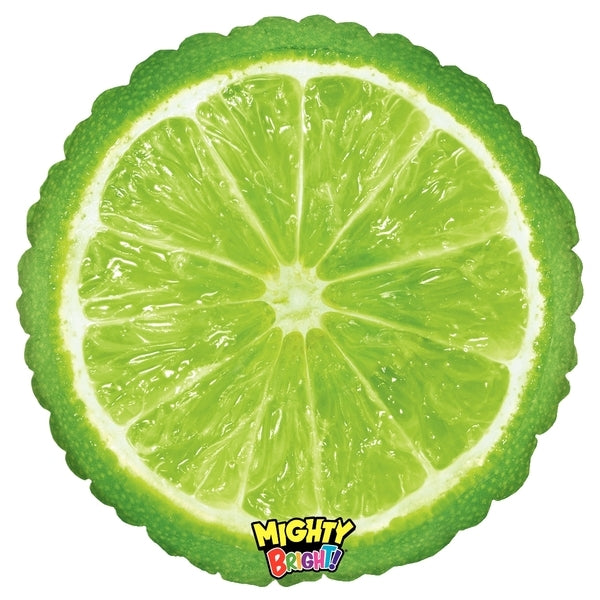 21" Mighty Lime Foil Balloon (P6)