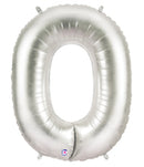 7" | 14" | Globos plateados con números de 34" | 40" - Números 0-9 | 3 tamaños disponibles