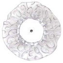 Respaldo para mamá con borde de alambre transparente de 8" 1 ud.