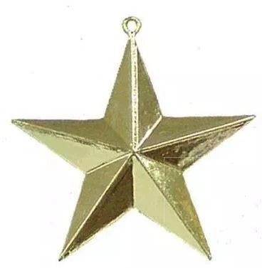 2.25" 3-D Plastic Star