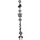 3' Soccer Beaded Charm Garland | 1 Count