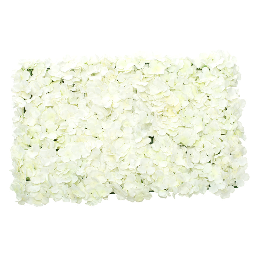 24" Artificial Silk Floral Hydrangea Mat | 1 Count - Build Your Own Backdrop Wall!