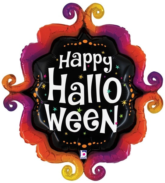 36" Halloween Fancy Frame Foil Balloon (P15)