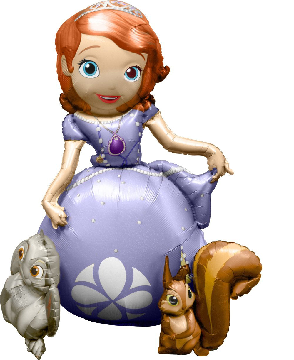 48" Sofia the First Airwalker Foil Balloon