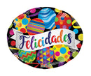 Globo de lámina de pancarta Felicidades de 18" | Compre 5 o más y ahorre un 20 %
