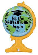 Globo de papel de aluminio Adventure Grad (WSL) de 33" | Liquidación: hasta agotar existencias
