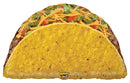 Globo de aluminio Mighty Taco de 32" (P12) | ¡Luce tan real!