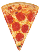 34" Mighty Pizza Foil Blaloon (P12) | ¡Parece tan real!