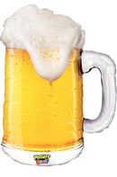 Globo de lámina de cerveza Mighty de 34" (P12) | ¡Parece tan real!