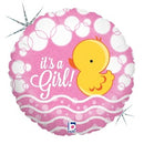 18" Bubble Ducky Girl