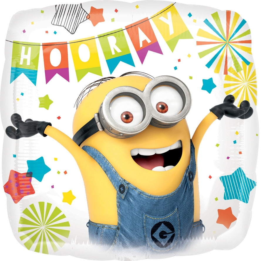 18" Despicable Me Party Foil Balloon | Buy 5 Or More Save 20%