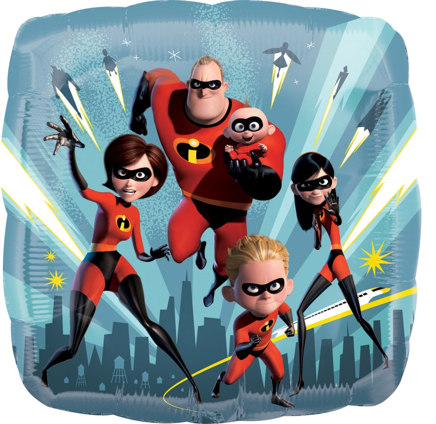 18" Anagram Incredibles 2 Foil Balloon | Clearance - Final Sale!