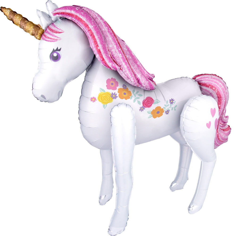 46" Magical Unicorn Airwalker Foil Balloon