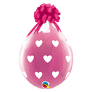 18" Big Hearts Stuffing Qualatex Latex Balloons | 25 Count