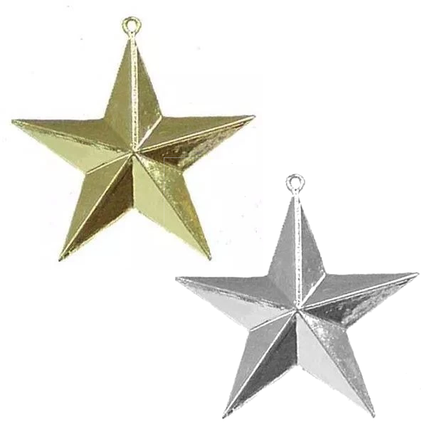 2.25" 3-D Plastic Star